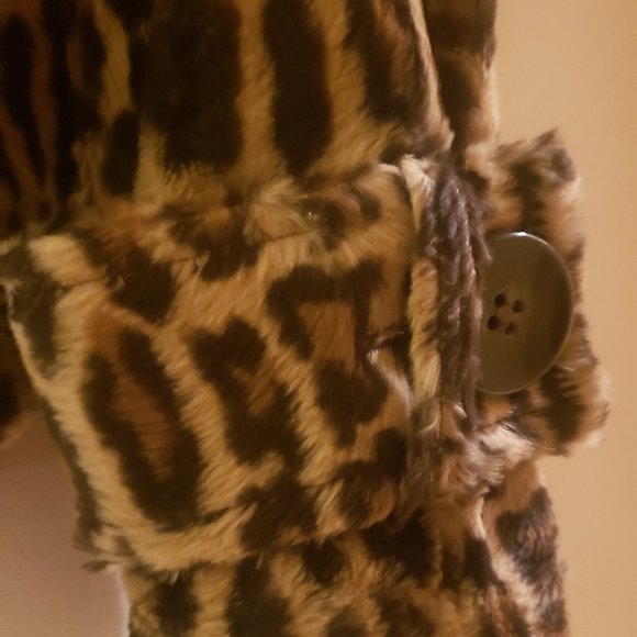 Charles Gray Leopard Print Jacket Size XS - Picture 10 of 14